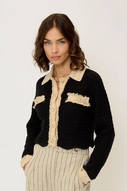 Rose Sweater Black