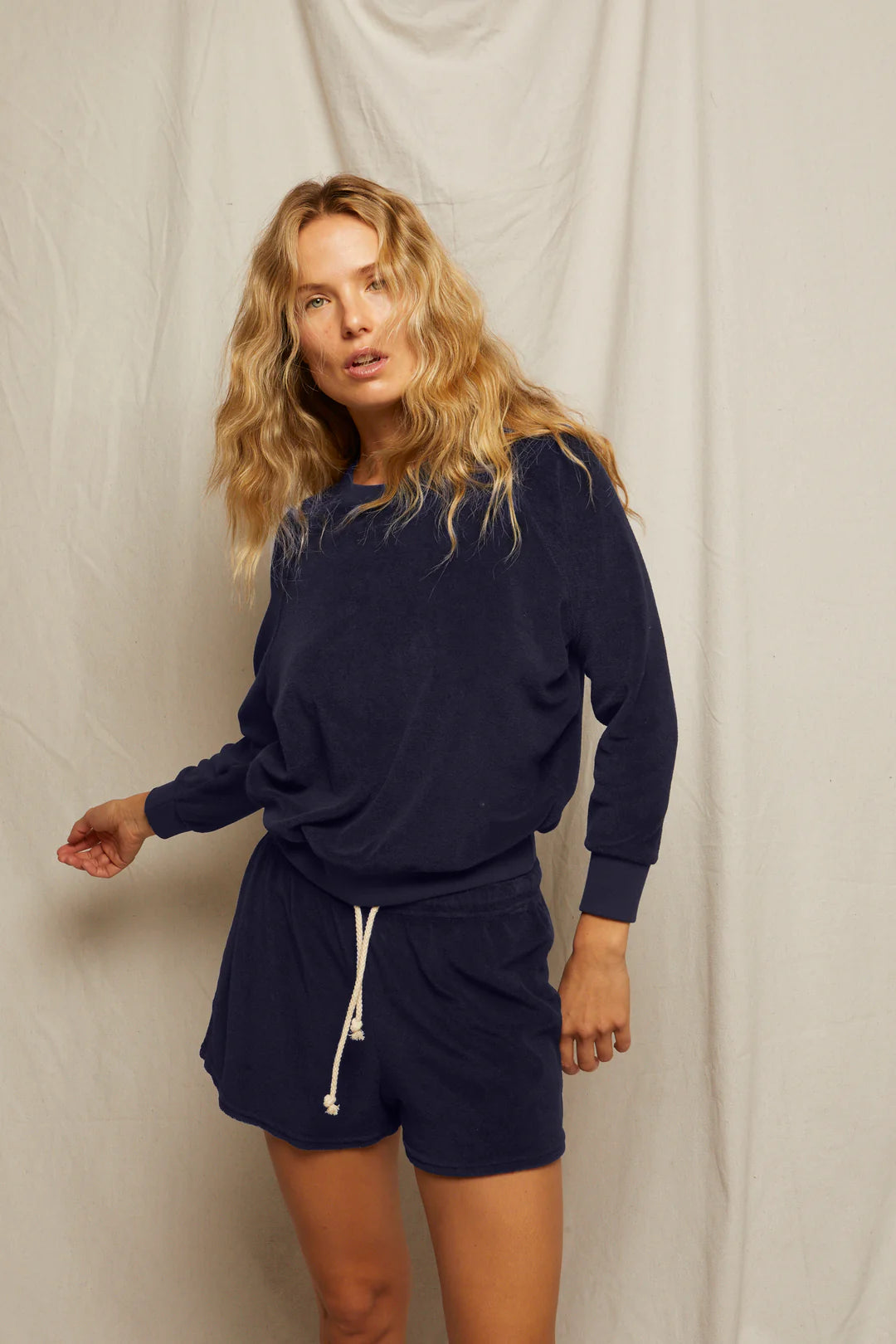 Summer Sweatshort Navy