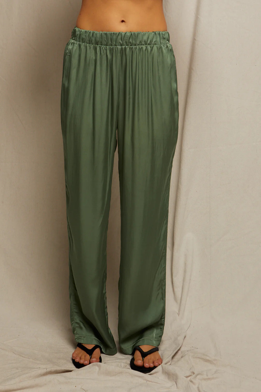 Camille Luxe Satin Pant