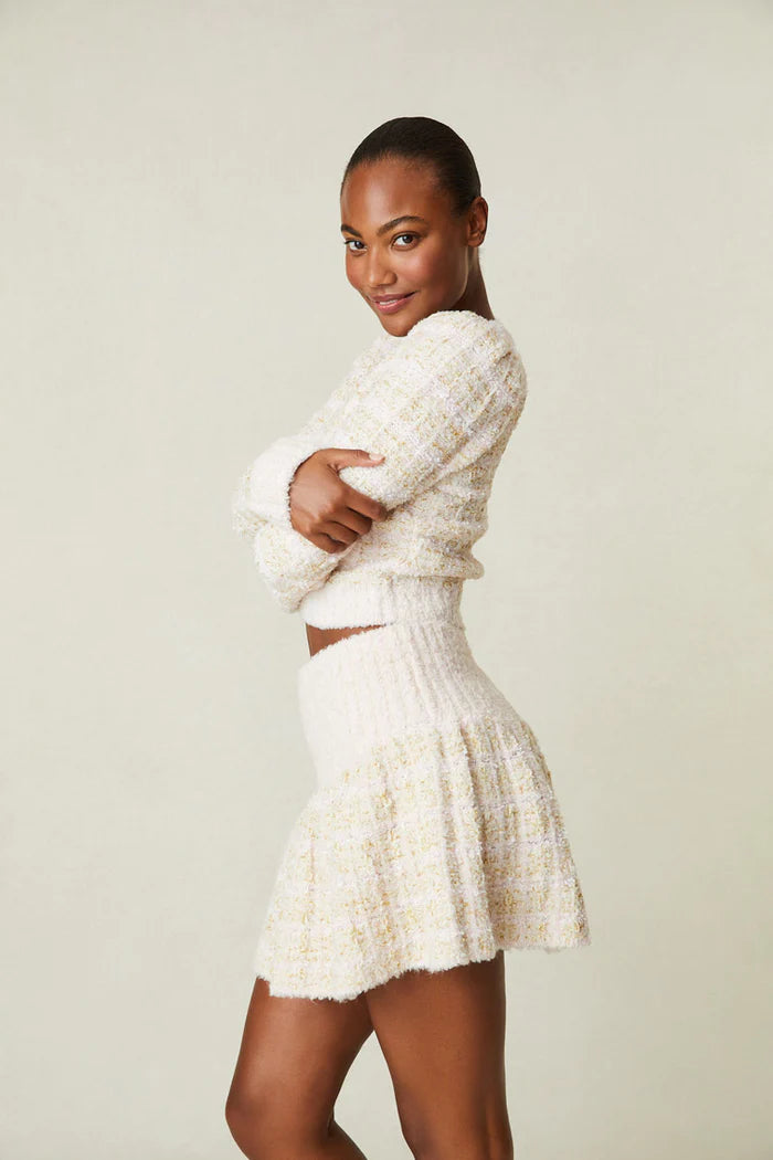 Bibi Tweed Mini Skirt