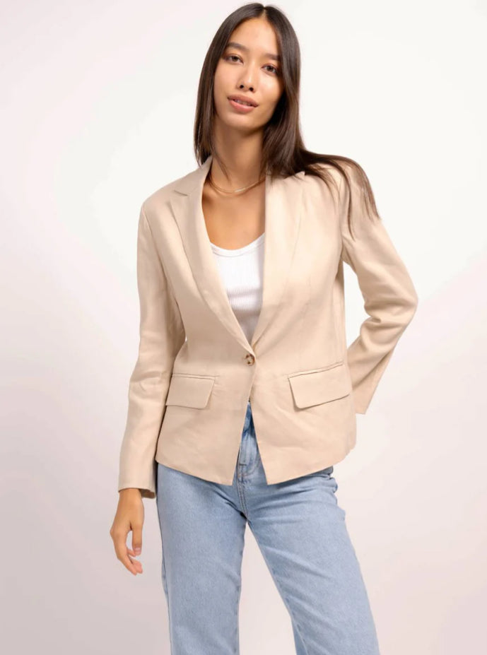 Niall Classic Linen Blazer