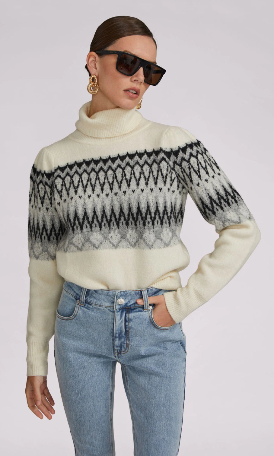 Grace Jacquard Sweater