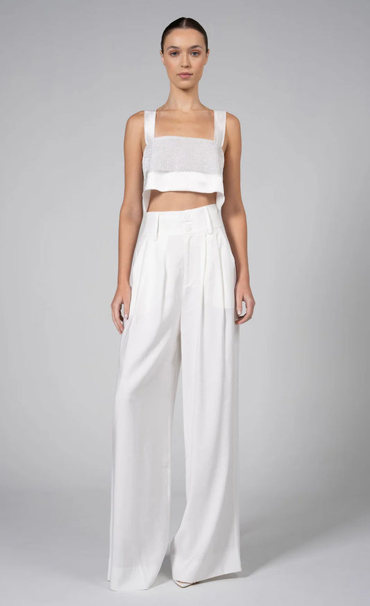 Capri Crop White